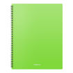 Picture of DISPLAY BOOK A4 X20 SPIRAL NEON GREEN